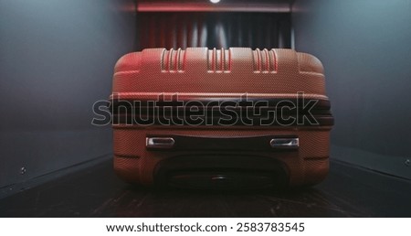 Similar – Image, Stock Photo Conveyor belt inside a warehouse