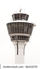 airport tower for the safety of the airplane