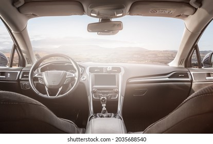 Airport Transfer Service Automobile Car Limousine Interior Seating