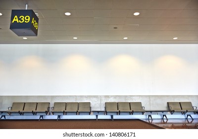 Airport Waiting Area.