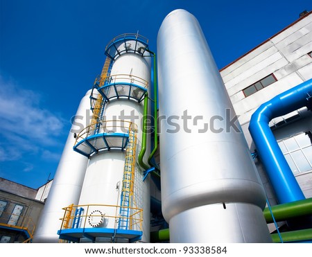 Air-separating factory for producing Industrial gases