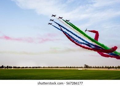 Airshow at Ghantoot -Dubai Abudhabhi Road at Polo club