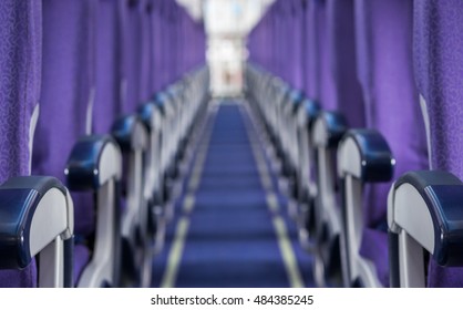 Aisle In Cabin For Narrow Body Aircraft