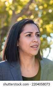 Aix-en-Provence, Fra,ce - 19-09-2022: Sarah El Hairy, Secretary Of State To The Minister Of The Armed Forces And The Minister Of National Education And Youth