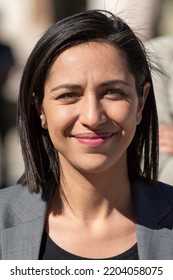 Aix-en-Provence, Fra,ce - 19-09-2022: Sarah El Hairy, Secretary Of State To The Minister Of The Armed Forces And The Minister Of National Education And Youth