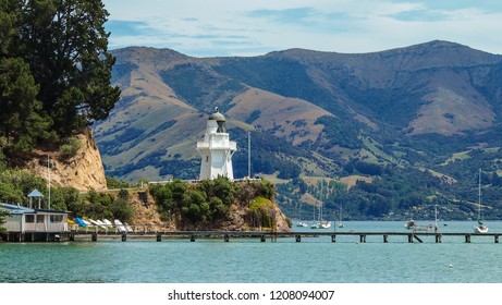 Akaroa Town, Canterbury, South Island, New Zealand