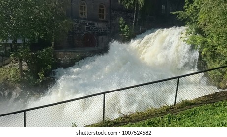 Akerselva After Heavy Rain