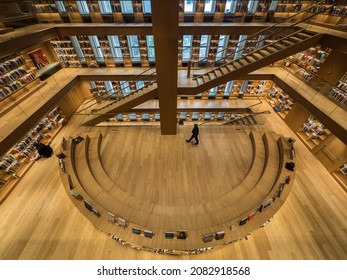 AKM Ataturk Cultural Center Library Turkey istanbul beyoglu 24 November 2021