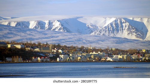 Akureyri In Winter