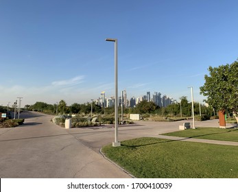 Al Bidda Park Doha Qatar Light Pole West Bay