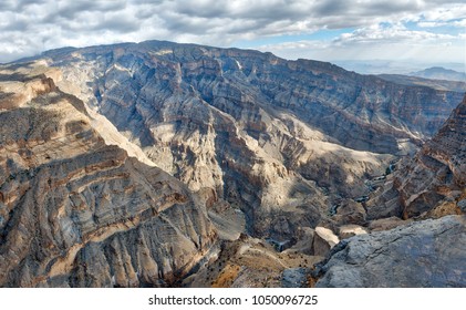 Al Hajar Mountains In Oman