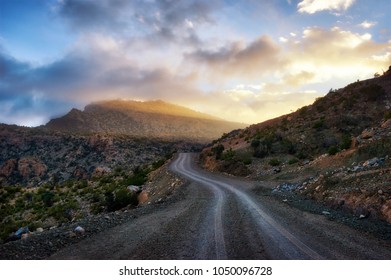 Al Hajar Mountains In Oman