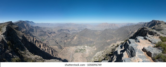 Al Hajar Mountains In Oman