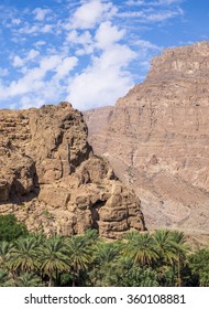 Al Hajar Mountains In Oman