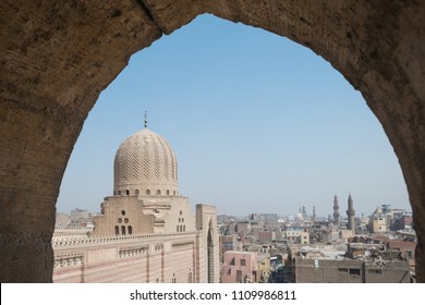 Al Muayyad Mosque in Cairo, Egypt, located next to Bab Zuweila.