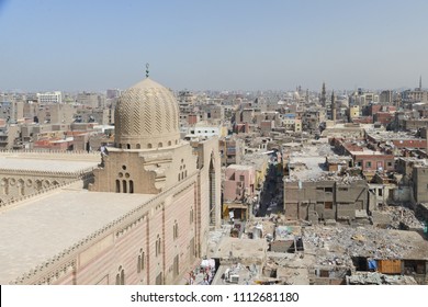 Al Muayyad Mosque in Cairo, Egypt, located next to Bab Zuweila.