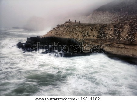 Similar – rough Beach Landscape