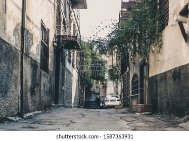 Al Narjis Street In Ancient City In Damascus (Syrian Arab Republic) In 11/12/2019