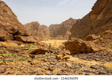 Al Ula 5 March 2022. Desert X Art Installation Open For Tourism During The Winter At Tantora Festival, North West Saudi Arabia