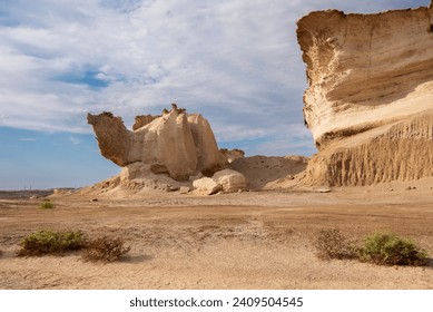 AL WAJH, SAUDI ARABIA, Camel Rock. The unique rock formation was found on the way to Tabuk region.
