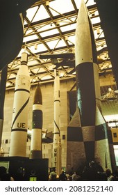 Alabama, Huntsville, United States May 1970: U.S. Space  Rocket Center In 70's