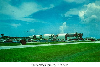 Alabama, Huntsville, United States May 1970: U.S. Space And Rocket Center In 70's