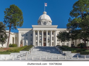 Alabama State Capitol Building In Montgomery