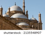 Alabaster Mosque or the Great Mosque of Ali Pasha in Cairo, Egypt