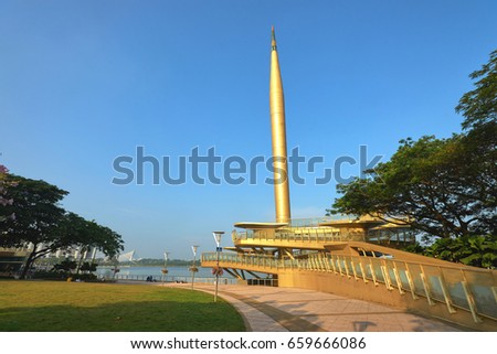 Alaf Baru monument in Putrajaya, Malaysia