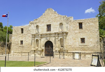 The Alamo In San Antonio Texas, USA