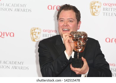 Alan Carr In The Press Room At The TV BAFTA Awards 2013, Royal Festival Hall, London. 12/05/2013