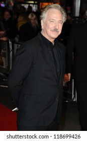 Alan Rickman Arriving For The World Premiere Of Gambit, At The Empire Leicester Square, London. 07/11/2012 Picture