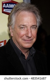 Alan Rickman At The Los Angeles Premiere Of 'Noble Son' Held At The Egyptian Theater In Hollywood, USA On December 2, 2008.