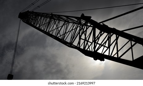 Alang, India - June 6, 2022: Alang Ship Scrap Yard