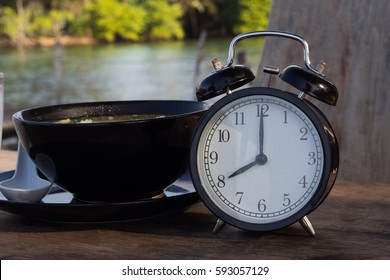 Alarm Clock With Breakfast At 8.00 Am