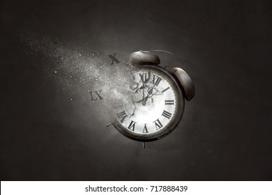 Alarm Clock Disintegrates