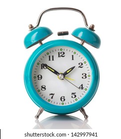 Alarm Clock On White Background