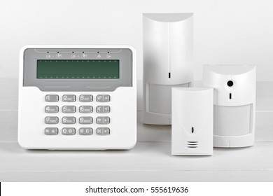 alarm system home - Shutterstock ID 555619636
