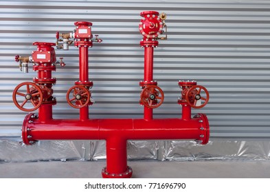 Alarm Valve Station During Construction Phase Stock Photo 771696790 ...