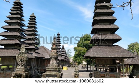 Alas Kedaton temple in Bali-ancient and beautiful