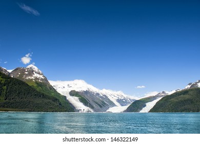 Alaska Prince William Sound Glacier Cruise Huge Panorama View