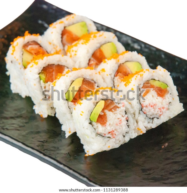 Alaska Roll Sushi Stock Photo Edit Now