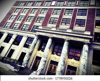 Alaska State Capitol Building In Juneau