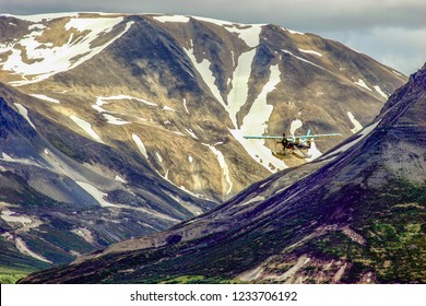 Alaskan Bush Plane In Katmai National Park, Alaska