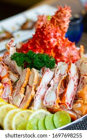 Alaskan King Crab Fishing Is Carried Out During The Fall Months In The Waters Off The Coast Of Alaska And The Aleutian Islands.