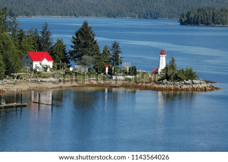 An alaskan lighthouse