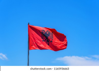 The Albania Flag