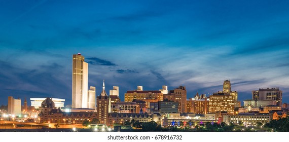 Albany, New York  Night Skyline