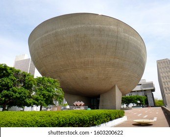 Albany, NY - May 15 2015: View Of The Egg, A Performing Arts Venue In Empire State Plaza