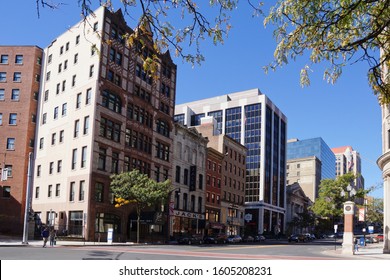 Albany USA - 13 October 2012 - Street Scene In Albany NY